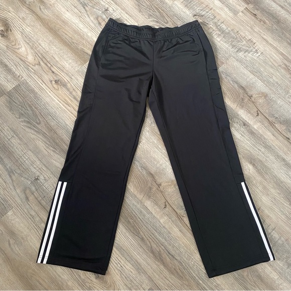 Adidas High Rise Full Length Track Pants Women’s Large - Picture 1 of 8